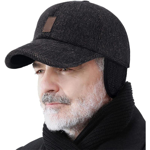 【🎅Świąteczna oferta przedsprzedaży】🎄Idealny prezent dla starszych na Boże Narodzenie!-Zimowa ciepła lekka czapka z daszkiem