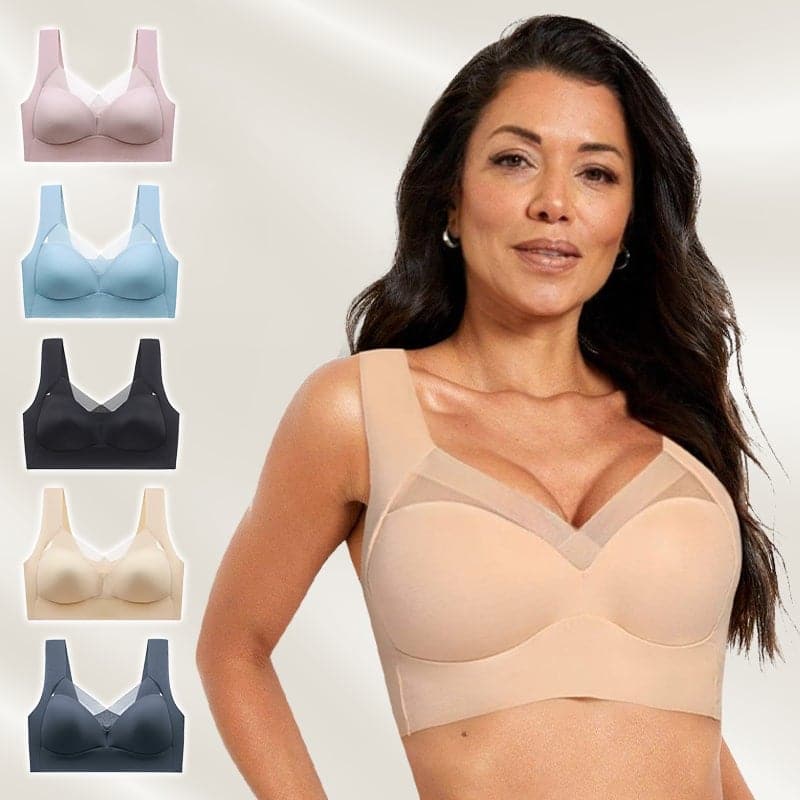 👙🎀Twoja seksowna broń✨Seksowne bezprzewodowe biustonosze push up 【1+1 Bezpłatnie】🥰