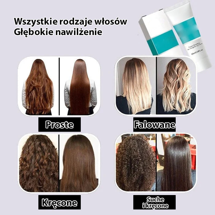 【🎉Kup 2 i otrzymaj 1】Keratynowy krem do prostowania włosów