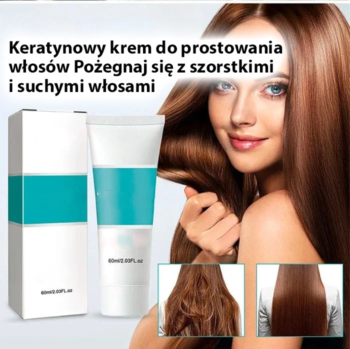 【🎉Kup 2 i otrzymaj 1】Keratynowy krem do prostowania włosów