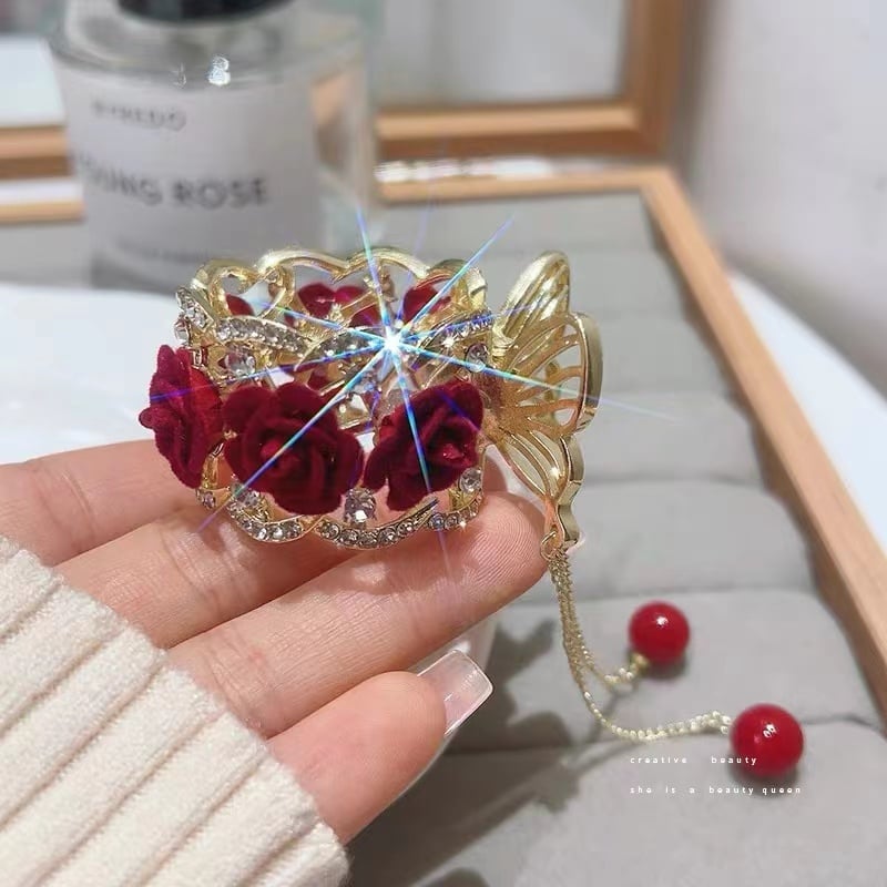 Vintage Rose HairPins