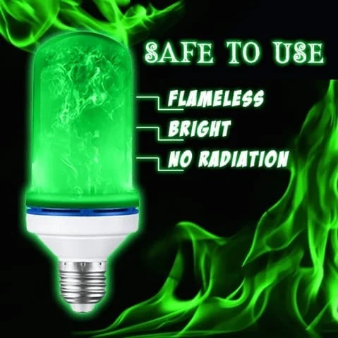 2023 UPGRADE LED FLAME LIGHT BULB Z efektem wykrywania grawitacji Importowane z Niemiec