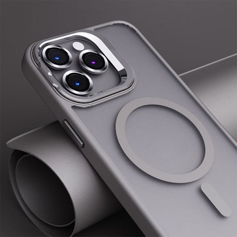 Metalowy uchwyt na obiektyw Magnetyczne etui na telefon iPhone