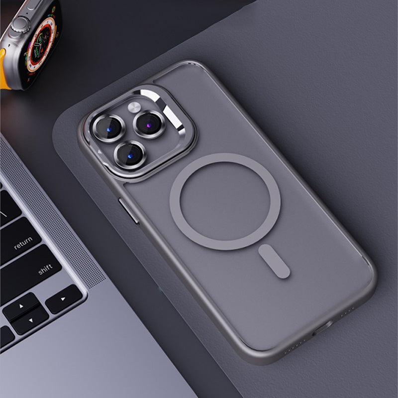 📱 Najnowsze metalowe etui magnetyczne na iPhone'a z lustrzaną ramką 2023✨