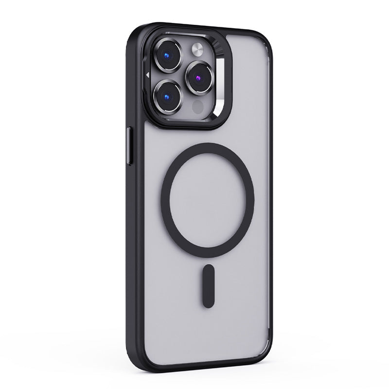 Metalowy uchwyt na obiektyw Magnetyczne etui na telefon iPhone
