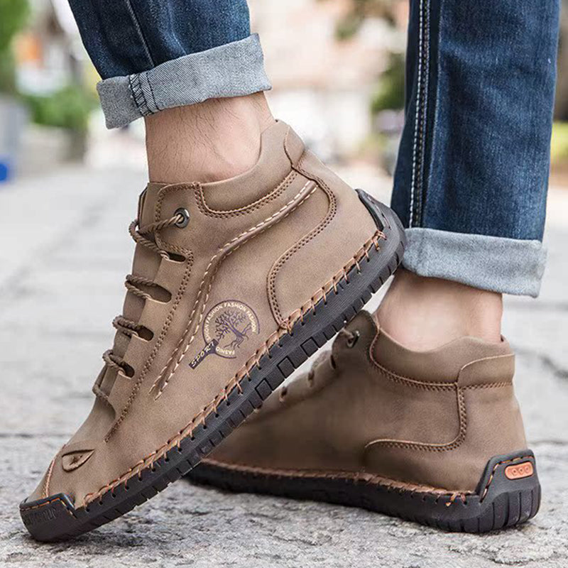【Wykonane ręcznie】 Buty outdoorowe wykonane z prawdziwej skóry🔥