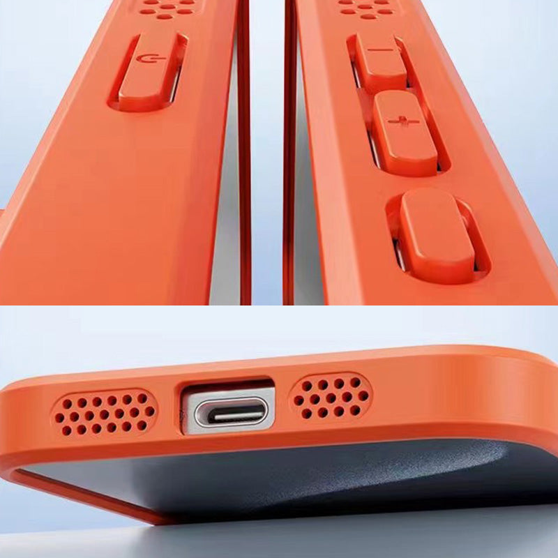Chłodzące magnetyczne etui na telefon o strukturze plastra miodu do iPhone'a