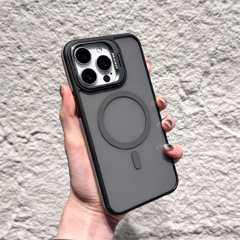 Magnetyczne etui na telefon z mocowaniem obiektywu do serii iPhone