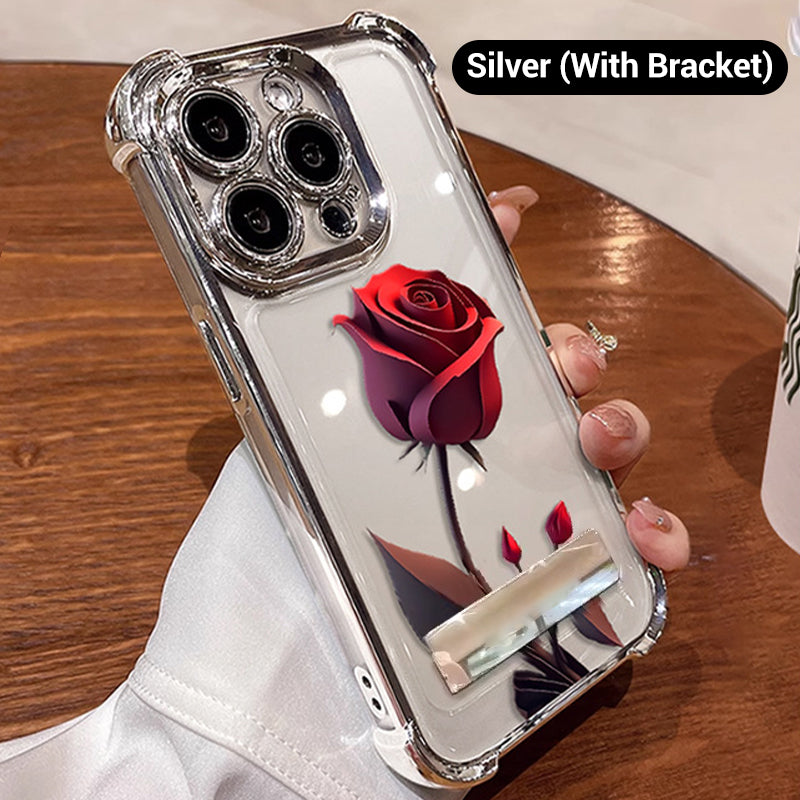 2025 HOT SALE🔥Anti-Drop Red Rose Etui na telefon do iPhone'a z serii 13-16