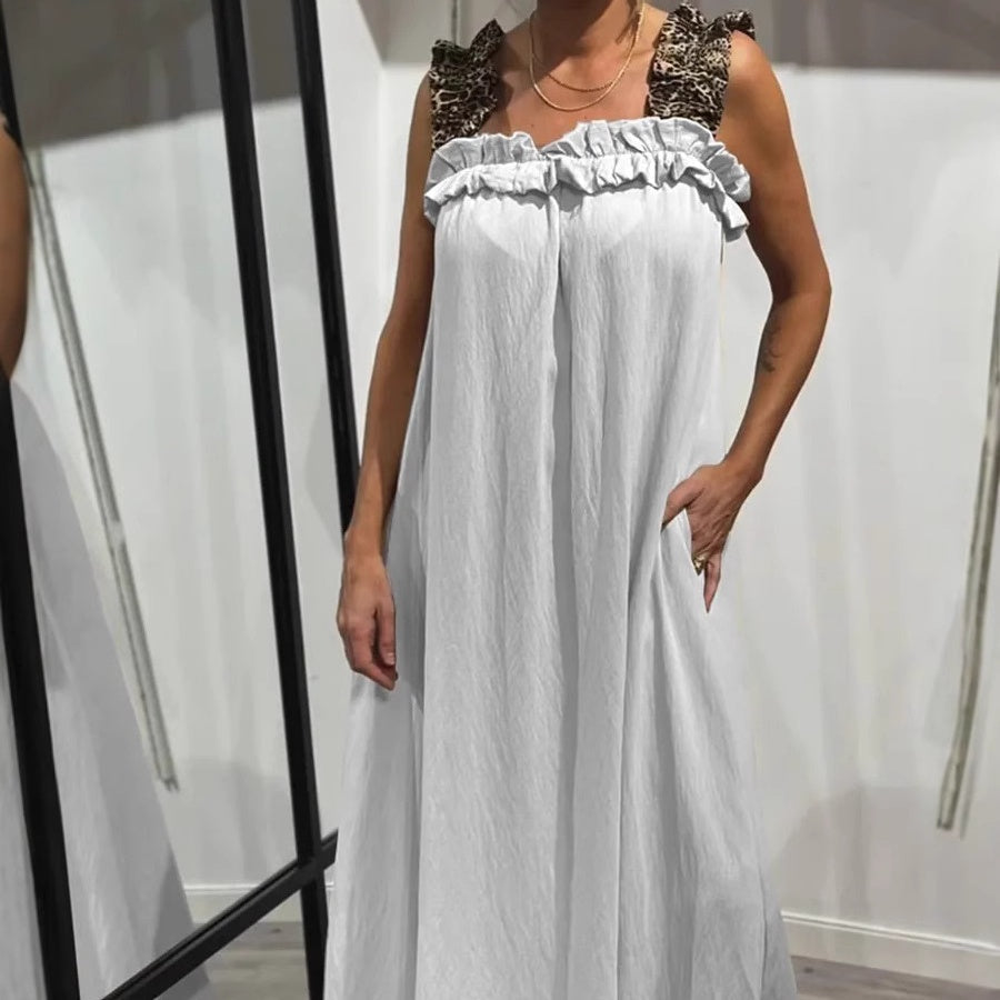 【S-4XL】🌿2025 nowa bawełniana lniana sukienka
