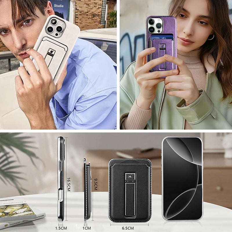 💢 Luksusowe skórzane etui na telefon
