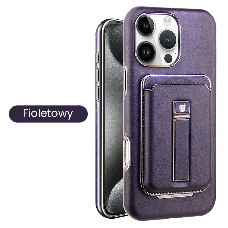 💢 Luksusowe skórzane etui na telefon