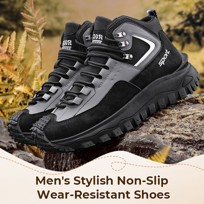 🔥Men's Stylish Non-Slip Wear-Resistant Shoes🏃♂️