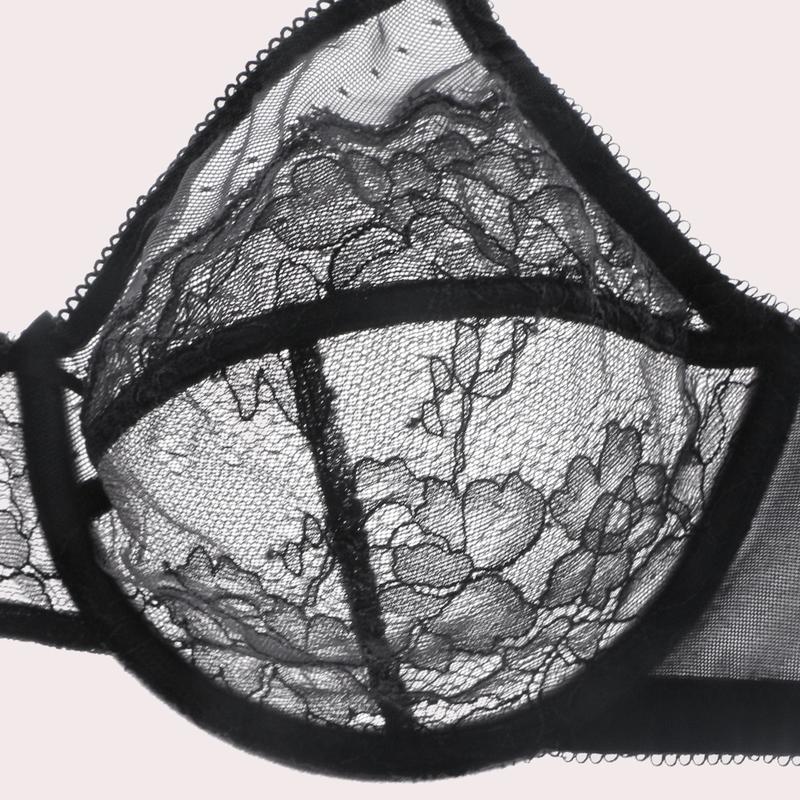 🔥👙Kobiecy komfortowy i stylowy koronkowy biustonosz o pełnym pokryciu