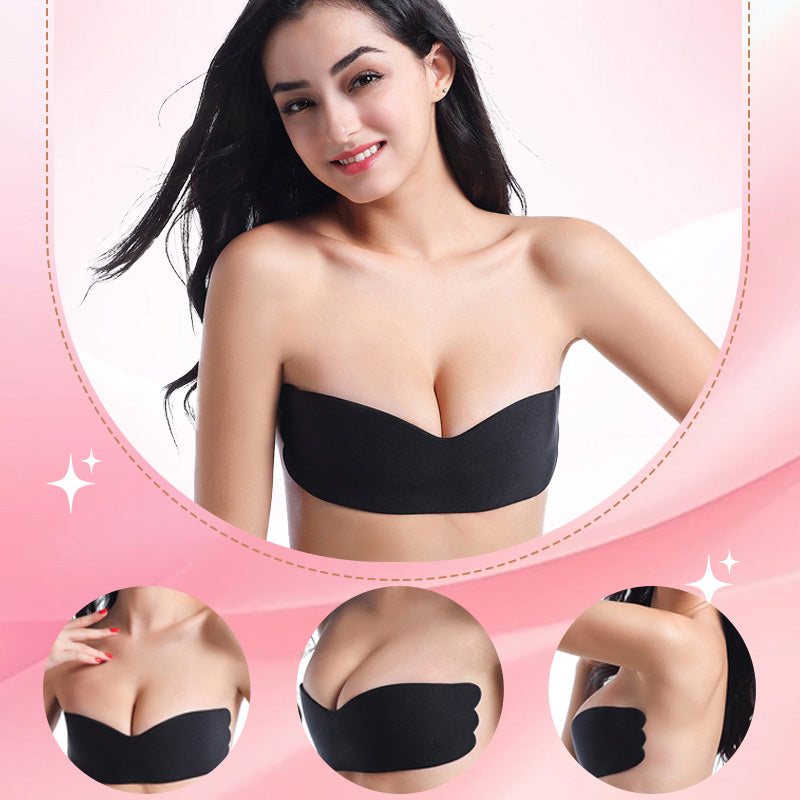 🔥👙Kup 3, a otrzymasz 3 gratis (6 szt.) Silikonowy niewidoczny biustonosz samoprzylepny typu push-up