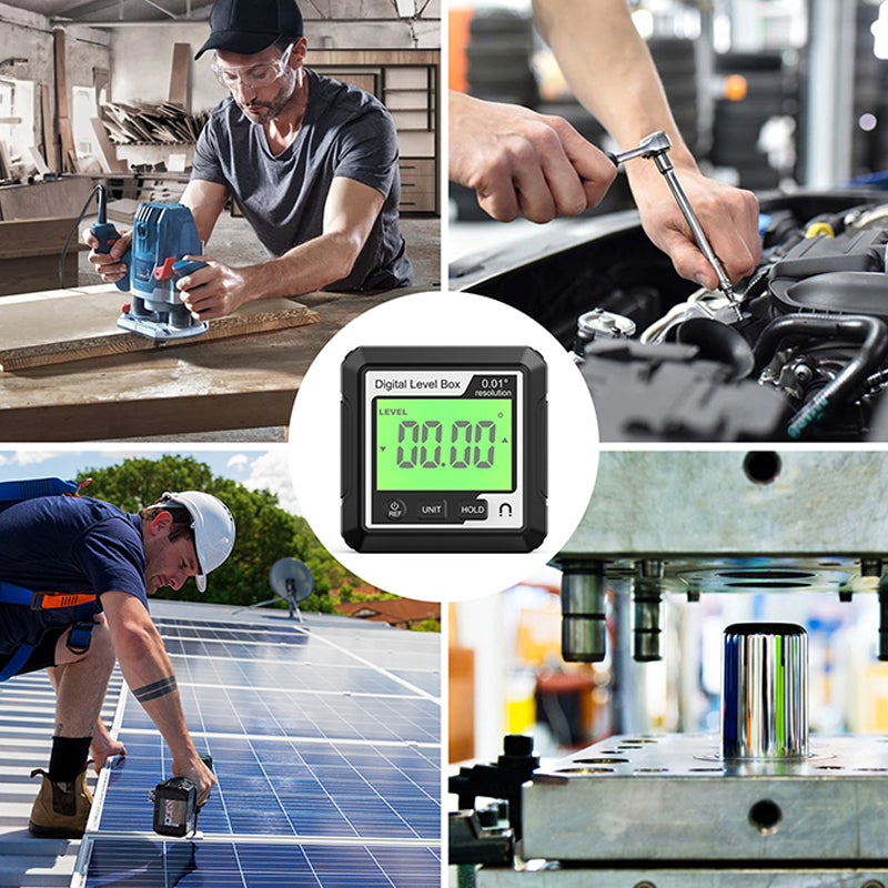 🔥 Gorąca wyprzedaż 50% ZNIŻKI ✨ Przenośny elektroniczny kątomierz i poziomica