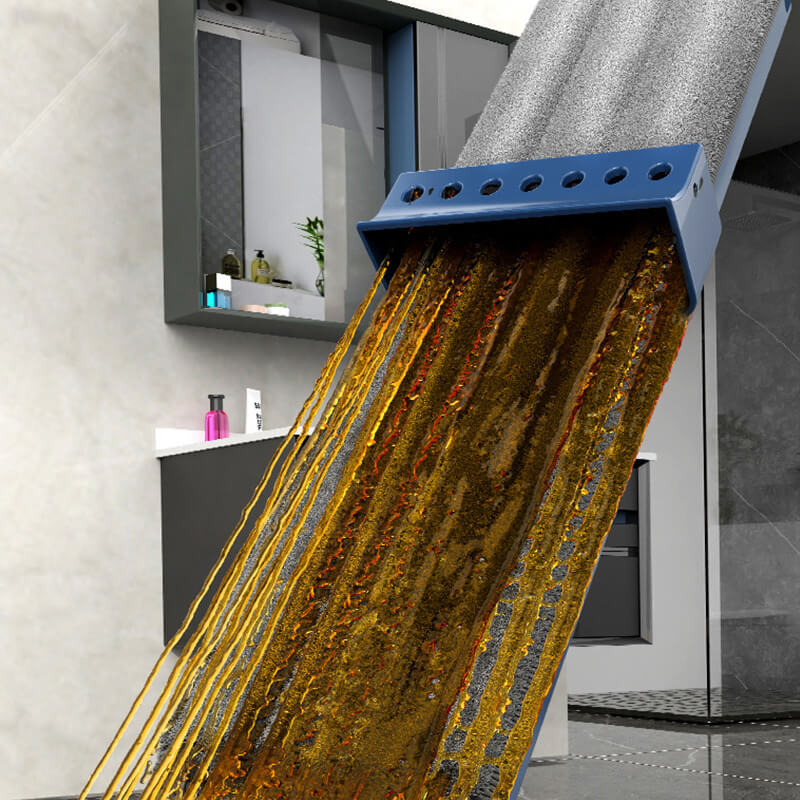 🧼🌀Ulepszony płaski mop szenilowy! 3 sekundy ssania + 180° do podłogi, zero martwych punktów 🚀