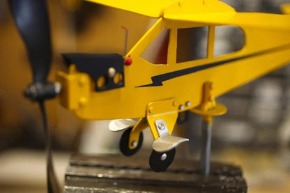 【Gorąca sprzedaż】Piper J3 Cub Samolot Weathervane - Prezenty dla miłośników latania