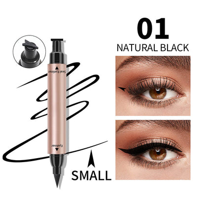 🎅Kup 1 i otrzymaj 1 gratis | Podwójny trójkątny eyeliner w płynie