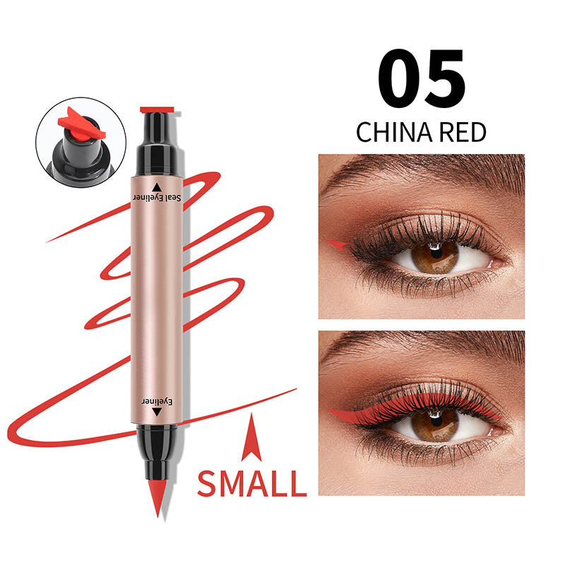 🎅Kup 1 i otrzymaj 1 gratis | Podwójny trójkątny eyeliner w płynie