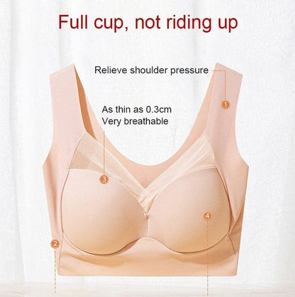 👙🎀Twoja seksowna broń✨Seksowne bezprzewodowe biustonosze push up 【1+1 Bezpłatnie】🥰