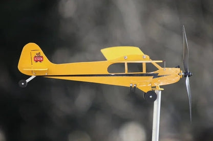 【Gorąca sprzedaż】Piper J3 Cub Samolot Weathervane - Prezenty dla miłośników latania
