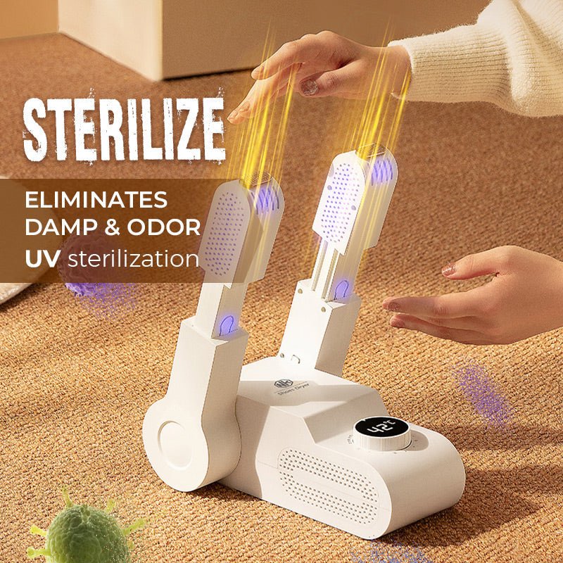 🎄Promocja świąteczna🔥Teleskopowa maszyna do suszenia butów do sterylizacji w ultrafiolecie 3.48 ( Darmowy adapter wtyczki gniazda)