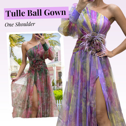 ✨【Slimming Wizard】Colorblock Mirage Dress ✨ |