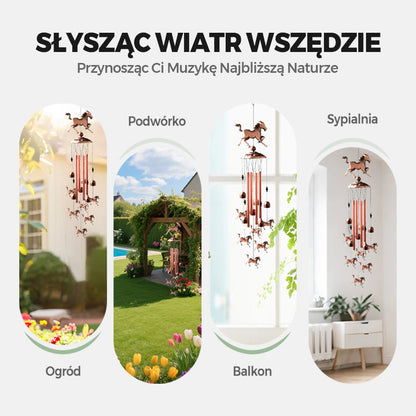 🔔Ręcznie wykonane mosiężne dzwonki wietrzne