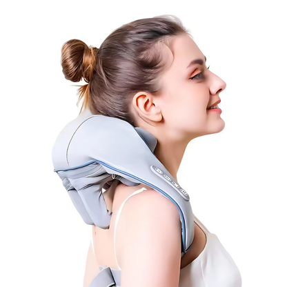 NeckMassager: Uspokajające Ciepło Relaksujący Masażer Szyi i Ramion