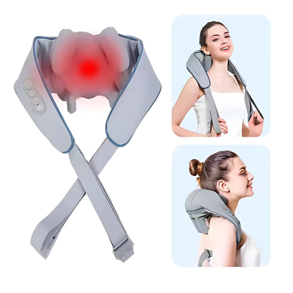 NeckMassager: Uspokajające Ciepło Relaksujący Masażer Szyi i Ramion
