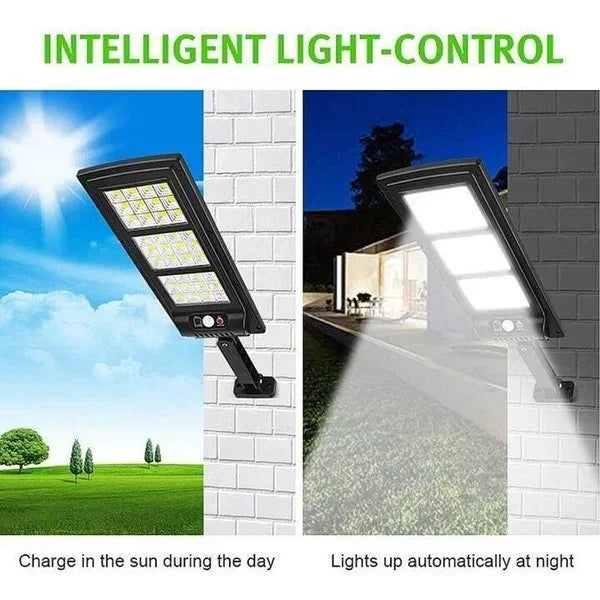 Solarny kinkiet zewnętrzny LED - (KUP 2 DARMOWA WYSYŁKA)