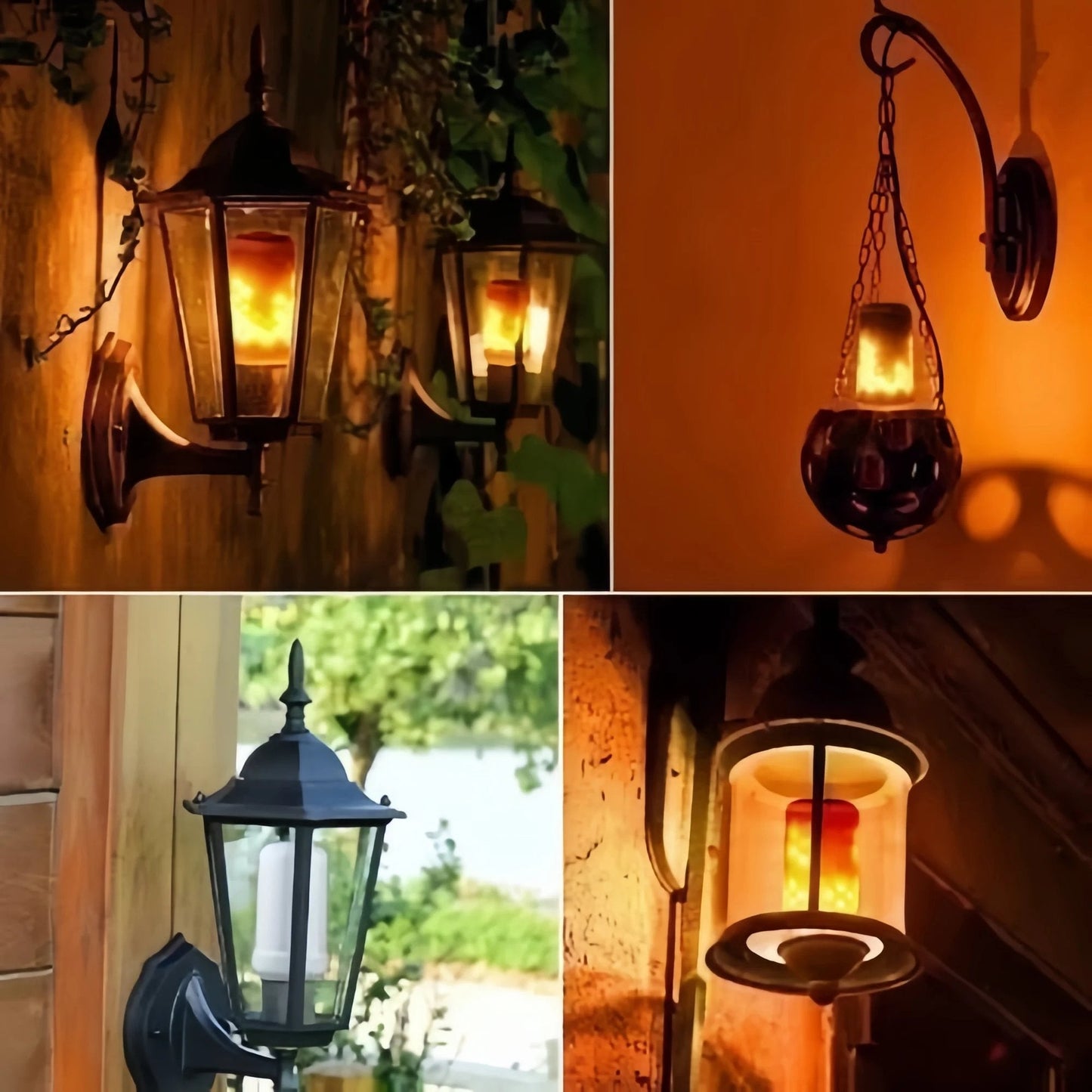 2023 UPGRADE LED FLAME LIGHT BULB Z efektem wykrywania grawitacji Importowane z Niemiec