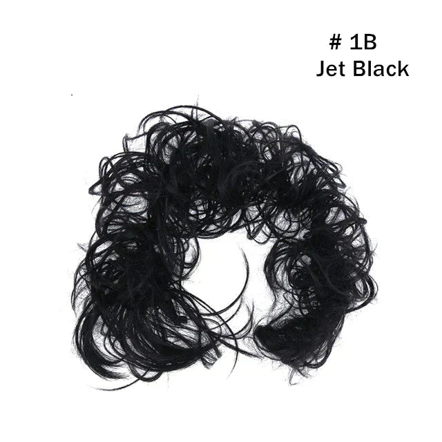✨💖Akcesoria do włosów Diy Curly Bun