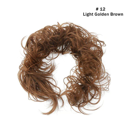 ✨💖Akcesoria do włosów Diy Curly Bun