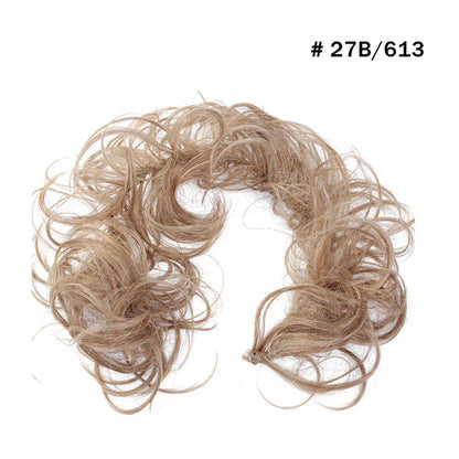 ✨💖Akcesoria do włosów Diy Curly Bun