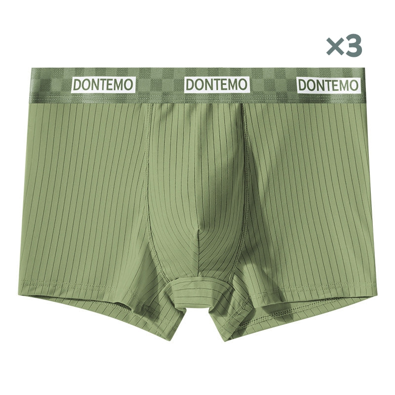 Gorąca wyprzedaż 🔥3 sztuki 🔥Cienka, oddychająca bielizna męska🎁Serdeczny prezent🎁
