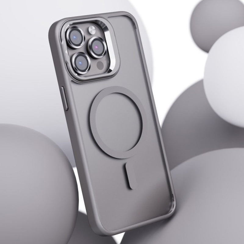 Metalowy uchwyt na obiektyw Magnetyczne etui na telefon iPhone