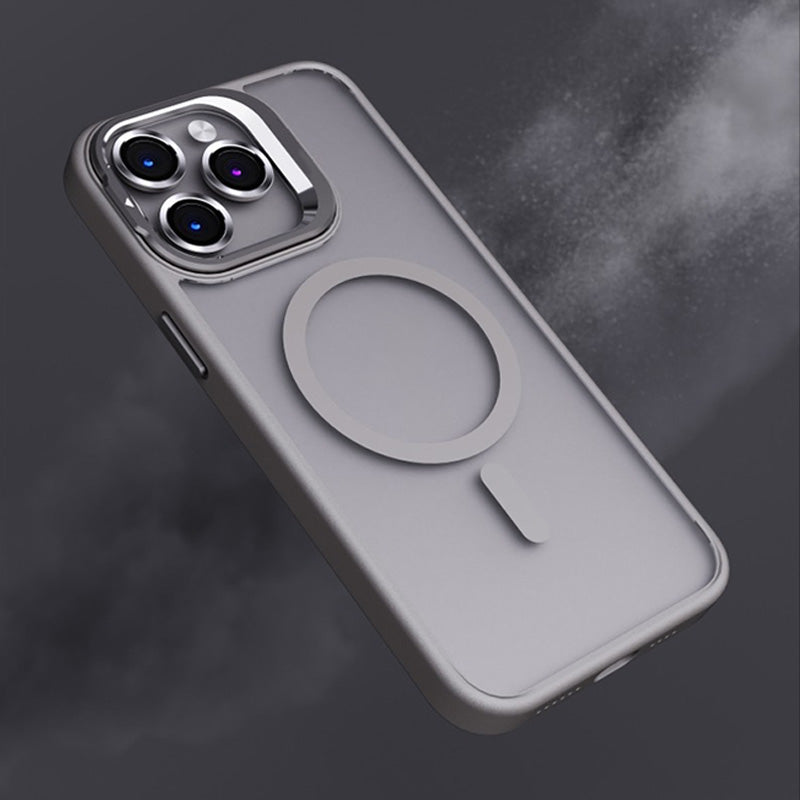 Metalowy uchwyt na obiektyw Magnetyczne etui na telefon iPhone
