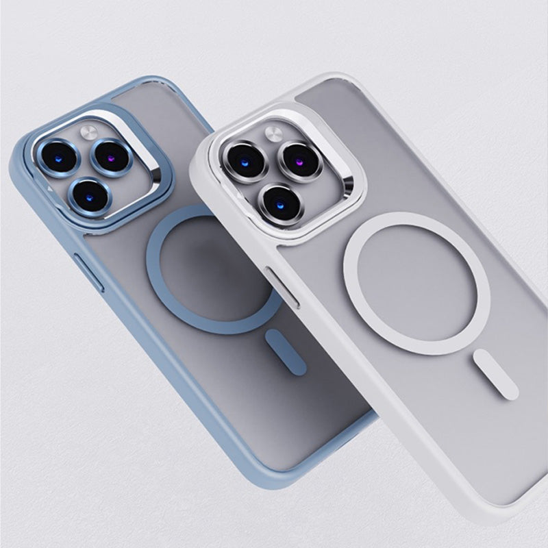 Metalowy uchwyt na obiektyw Magnetyczne etui na telefon iPhone