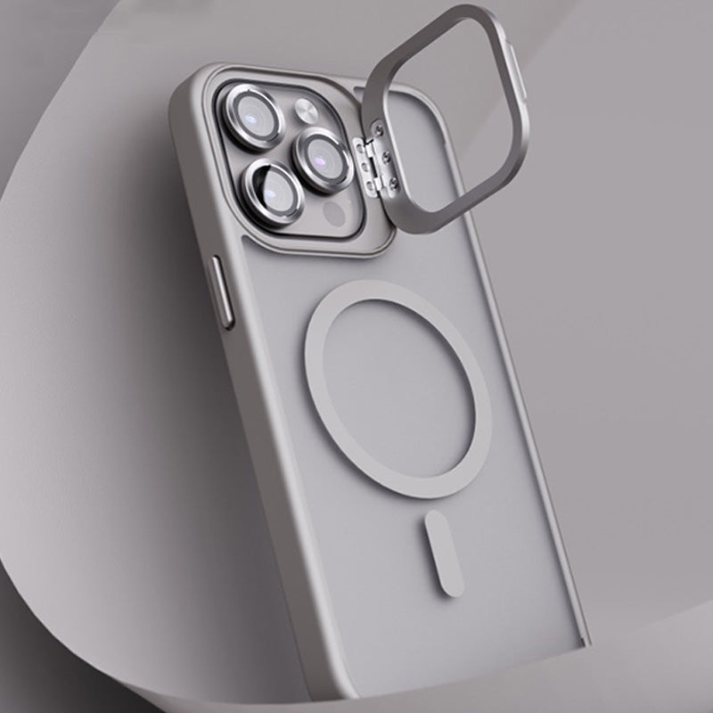 Metalowy uchwyt na obiektyw Magnetyczne etui na telefon iPhone