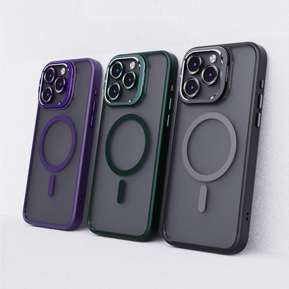 Metalowy uchwyt na obiektyw Magnetyczne etui na telefon iPhone
