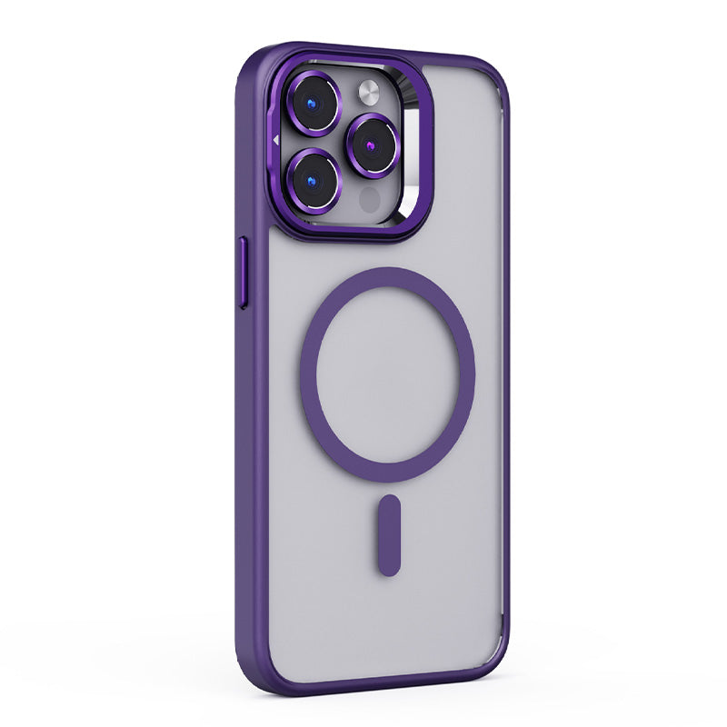 Metalowy uchwyt na obiektyw Magnetyczne etui na telefon iPhone