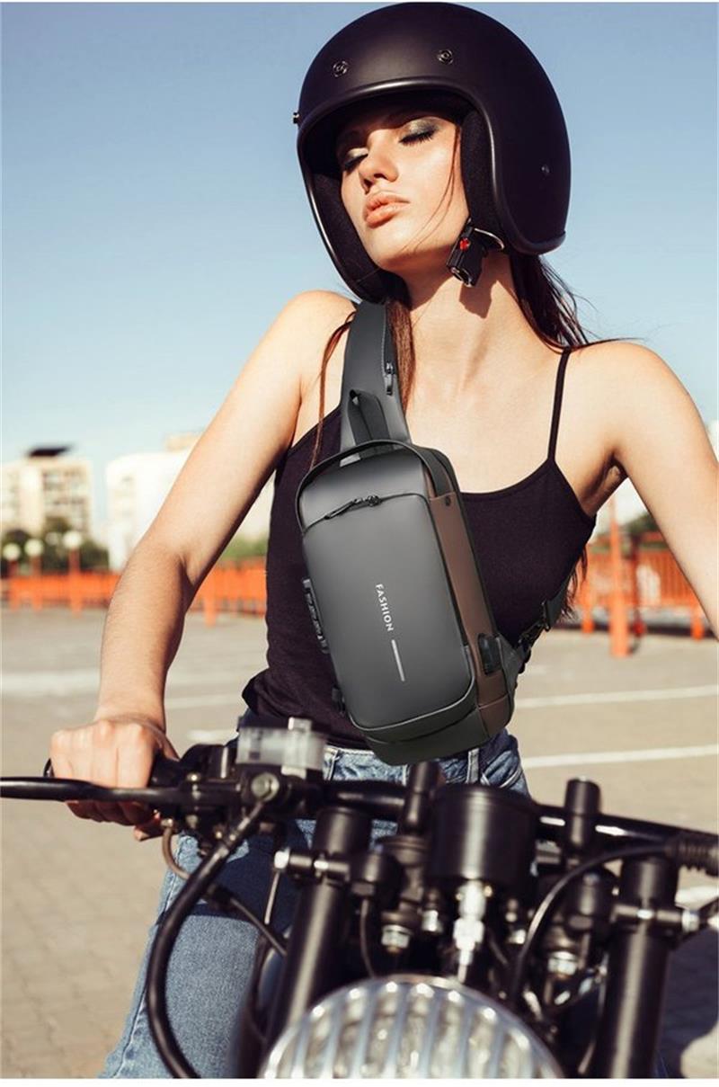 🔥Sportowa torba na ramię z funkcją ładowania USB i zabezpieczeniem przed kradzieżą🔥