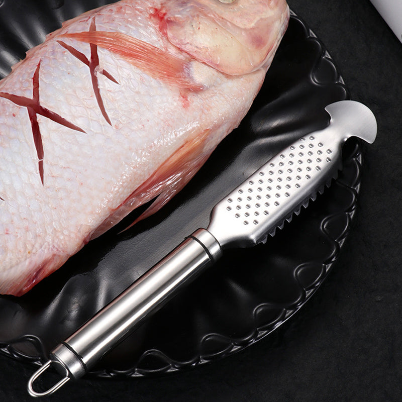 Kup 1 i otrzymaj 1 za darm 🐟 Usuwacz łusek rybnych ze stali nierdzewnej