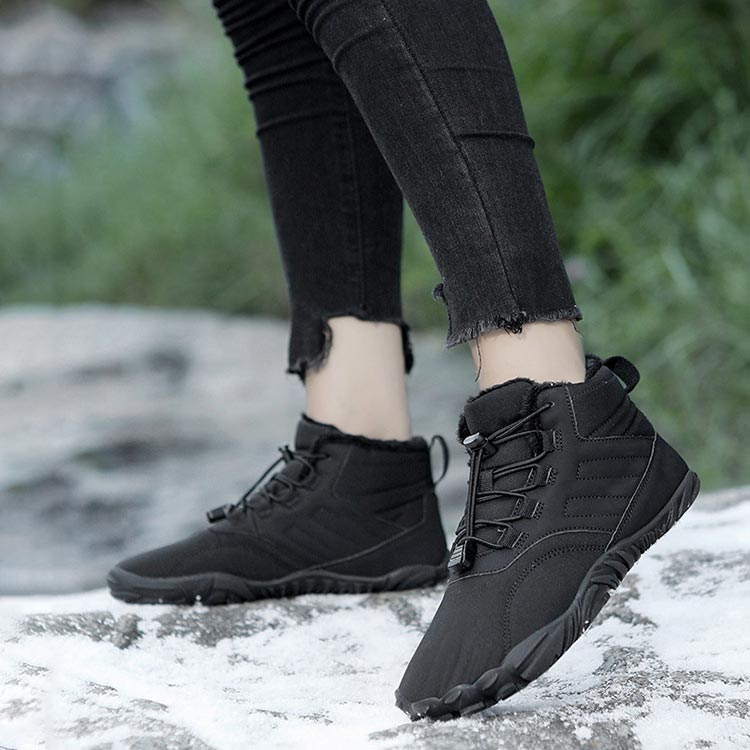 ANTYPOŚLIZGOWE I WODOODPORNE ZIMOWE BUTY NA BOSO (UNISEX)