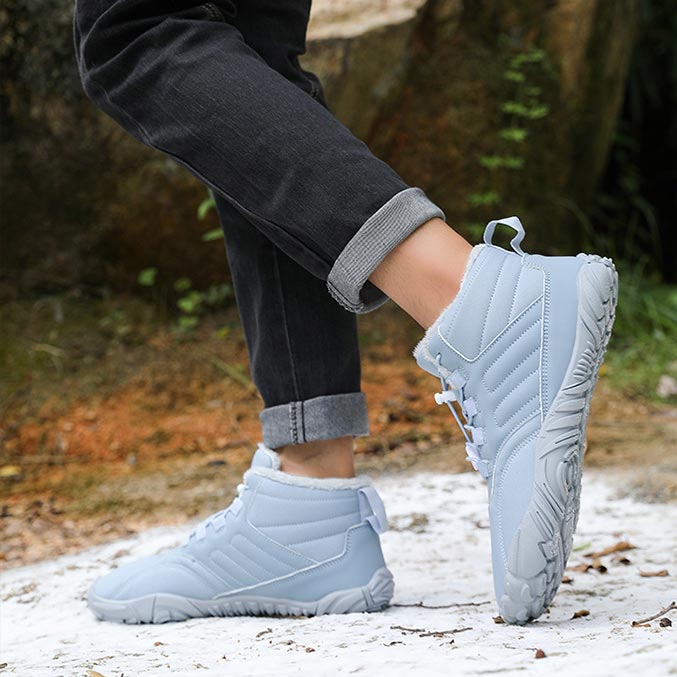 ANTYPOŚLIZGOWE I WODOODPORNE ZIMOWE BUTY NA BOSO (UNISEX)
