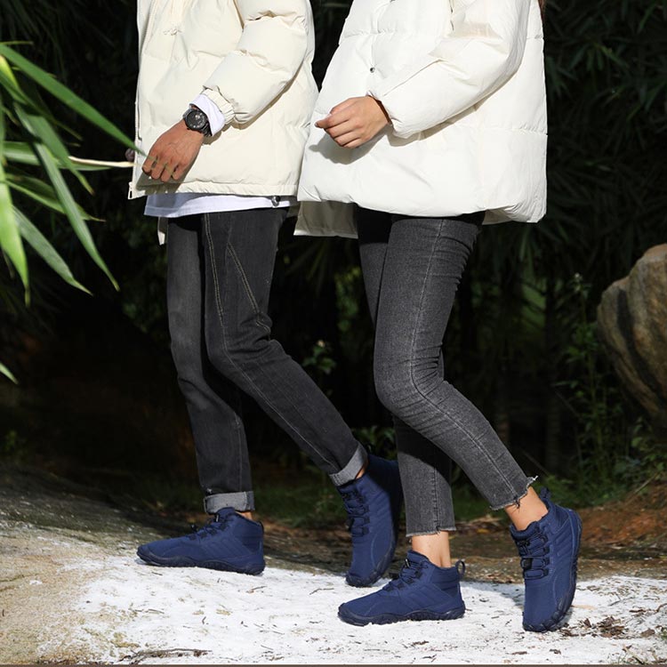 ANTYPOŚLIZGOWE I WODOODPORNE ZIMOWE BUTY NA BOSO (UNISEX)