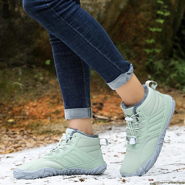 ANTYPOŚLIZGOWE I WODOODPORNE ZIMOWE BUTY NA BOSO (UNISEX)