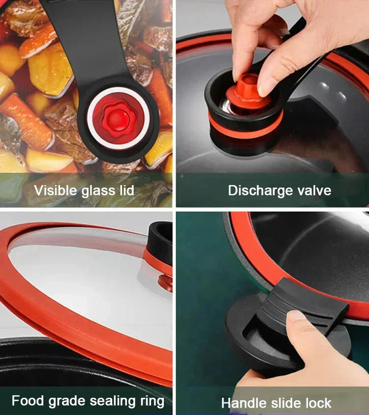 💥Ograniczona czasowo oferta 50% zniżki - Micro Pressure Crock Pot